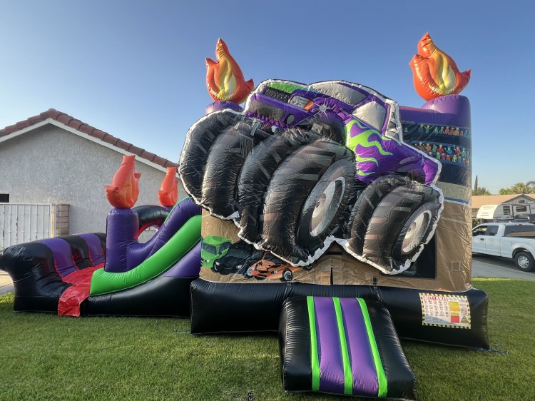 3D Monster Truck combo DRY SLIDE