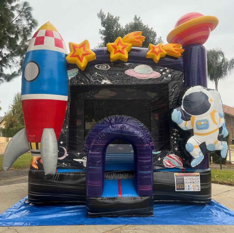 3D Galaxy Bounce House