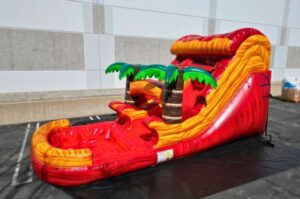 Volcano Rush Water Slide Rental