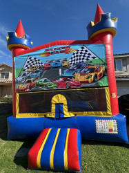 Racing Car Bounce House