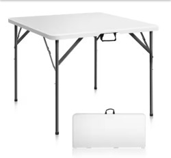 Small square table