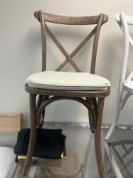cross back chair