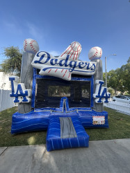 LA Blue Bounce House